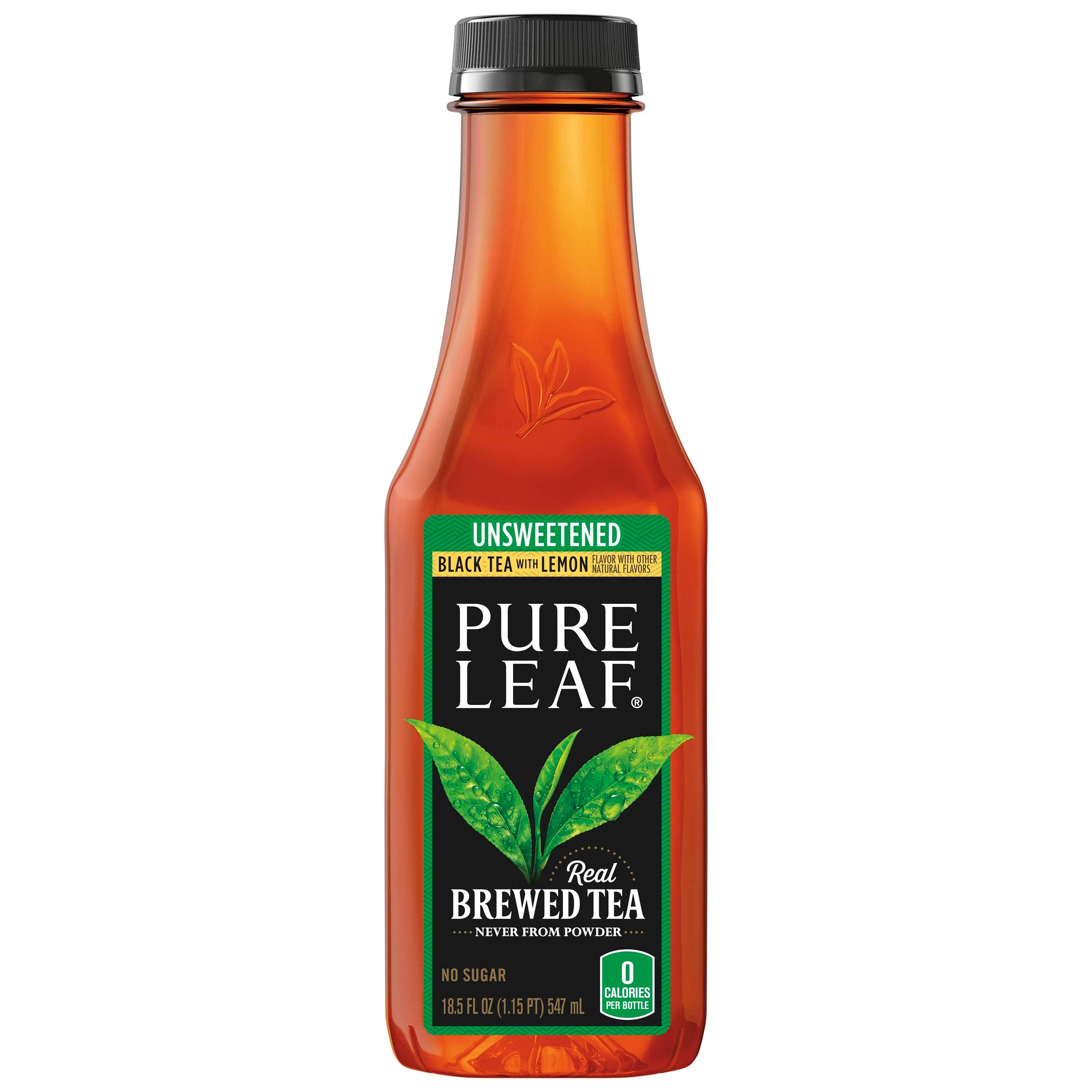 Pure Leaf Unsweetened Lemon Flavor Tea - 18.5oz