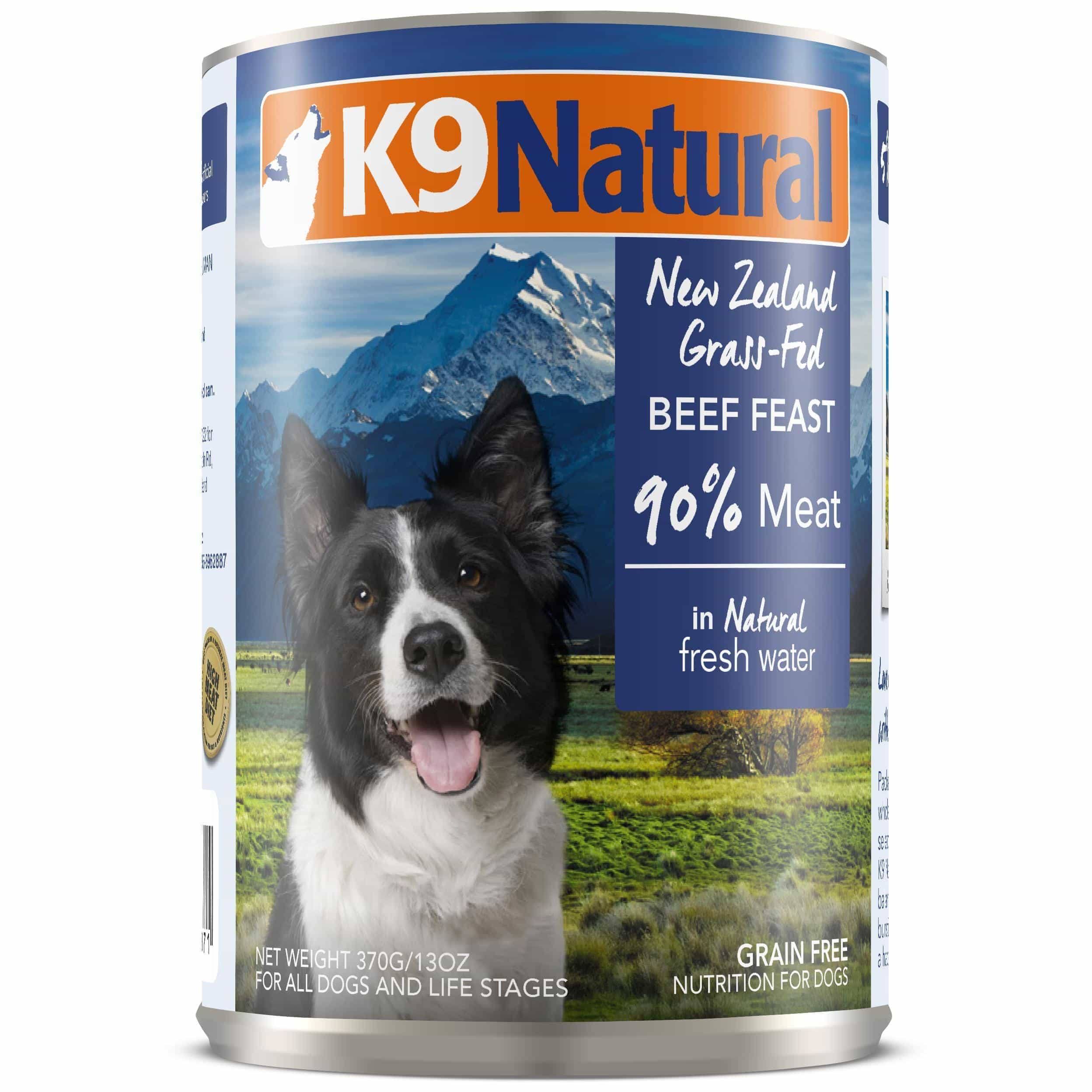 K9 Natural Freeze Dried Dog Food - 370g, Beef Feast