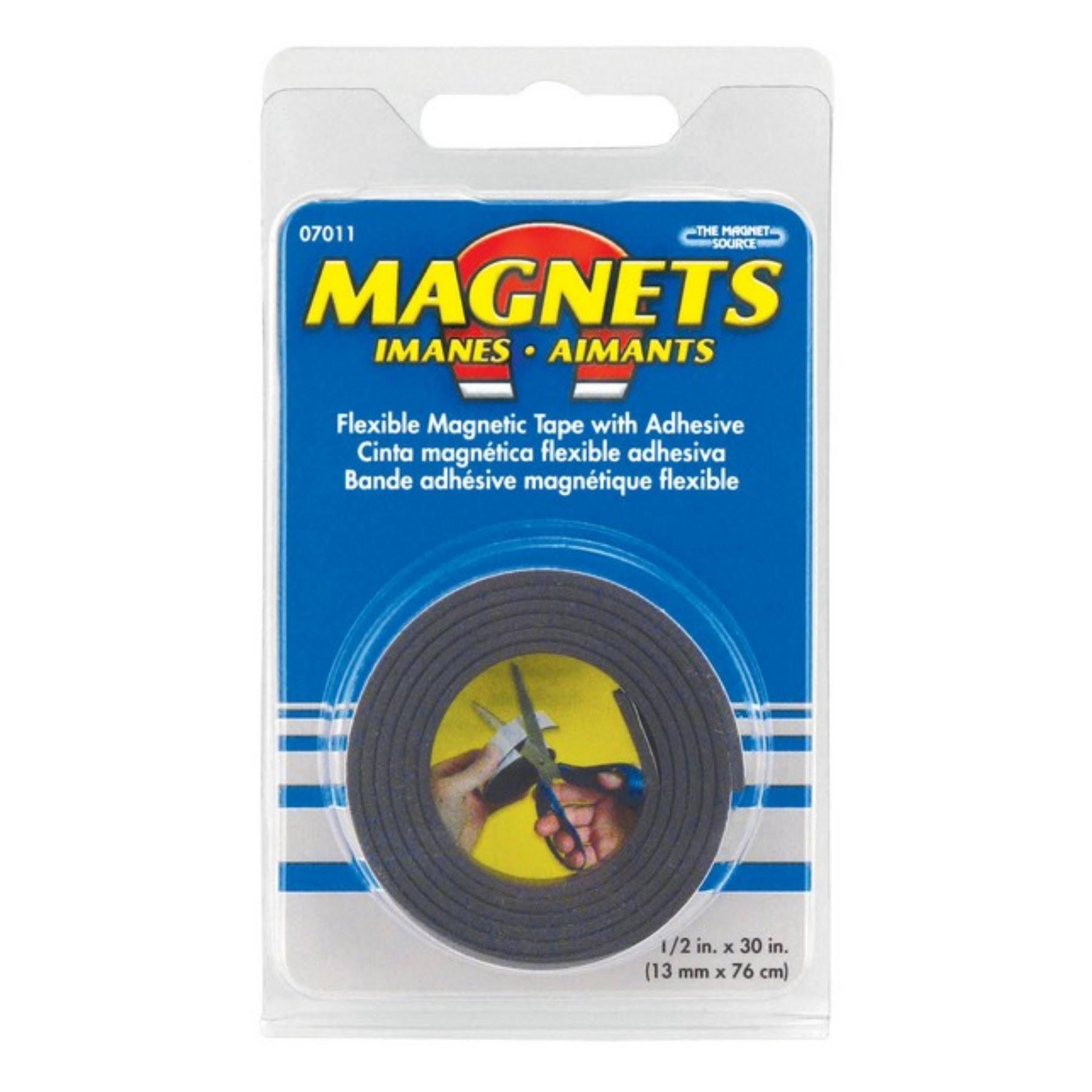 Master Magnetics Flexible Magnetic Tape - 1/2" x 30"