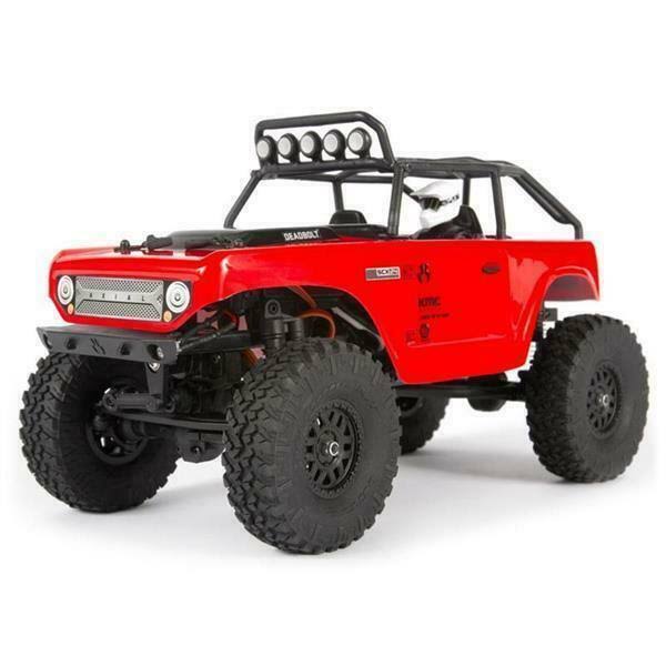 Axial Crawler SCX24 Deadbolt 1/24 Scale 4WD Rtr Red / AXI90081T1