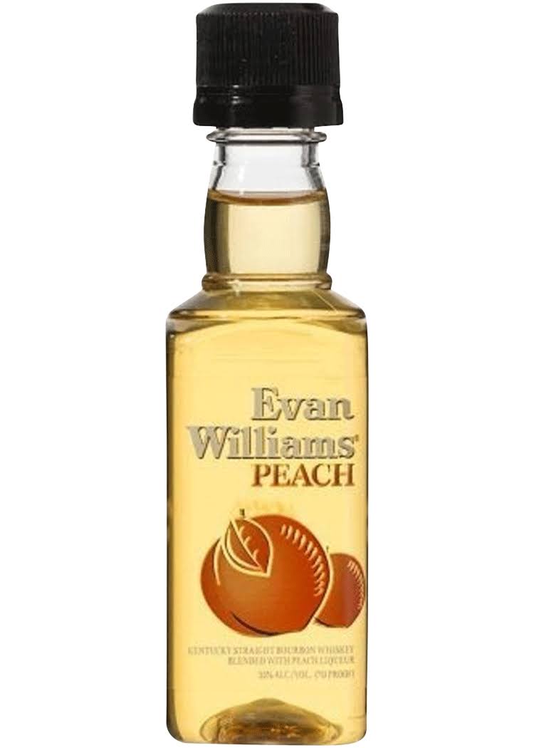 Evan Williams Peach Bourbon Whiskey
