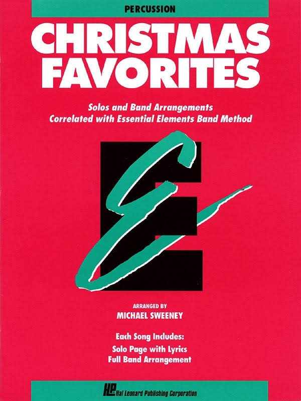 Essential Elements Christmas Favorites Percussion - Hal Leonard Publishing