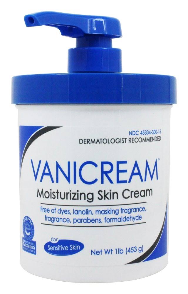 Vanicream Moisturising Skin Cream - 1lb, 2pk