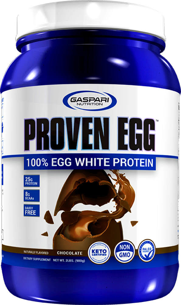 Gaspari Nutrition Proven Egg 100% Egg White Protein 2lb / Chocolate