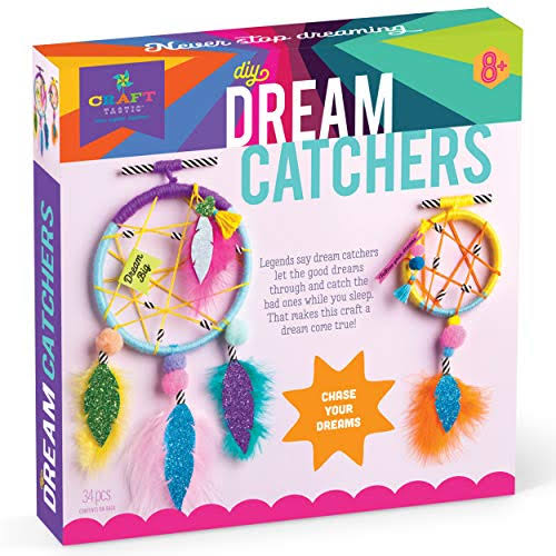 Craft-tastic DIY Dream Catchers Craft Kit Makes 2 Dream Catchers