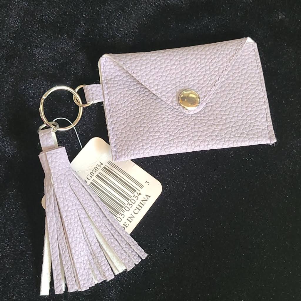 Nwt Purple Tassel Keychain Wallet | Color: Purple | Size: Os | Momamaro's Closet