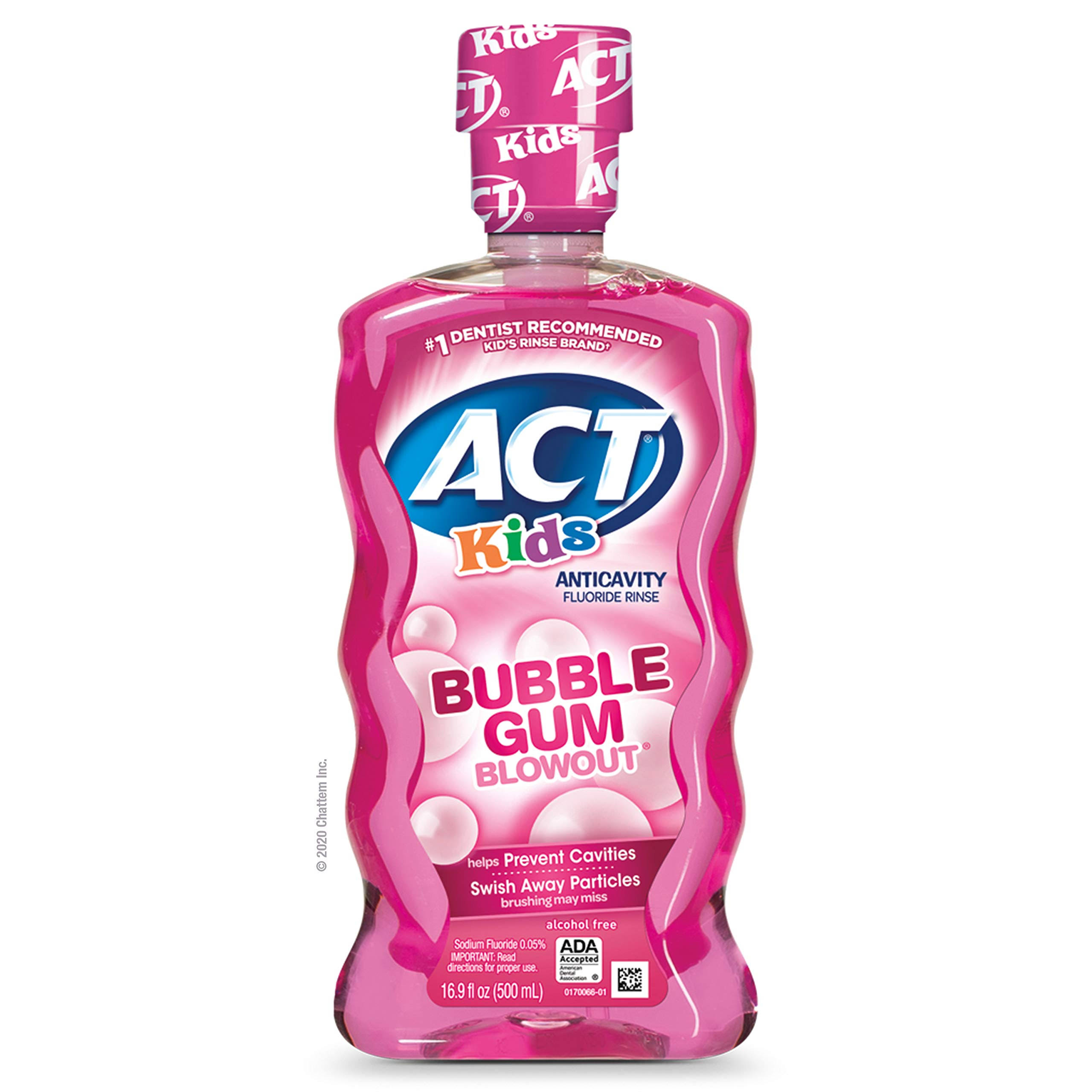 Act Kids Anticavity Fluoride Rinse - Bubblegum Blowout, 16.9oz