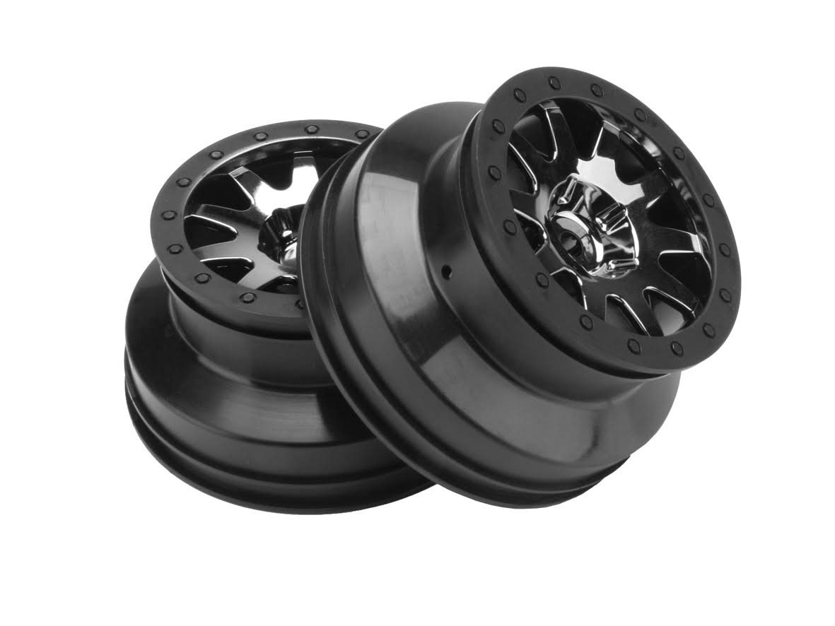 HPI 103817 Mk.10 Wheel Black Chrome (4.5mm Offset/2Pcs) Afterpay, Zip & Openpay Available