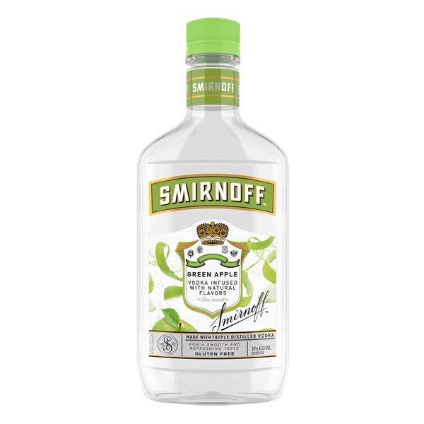 Smirnoff Vodka Green Apple 375ml