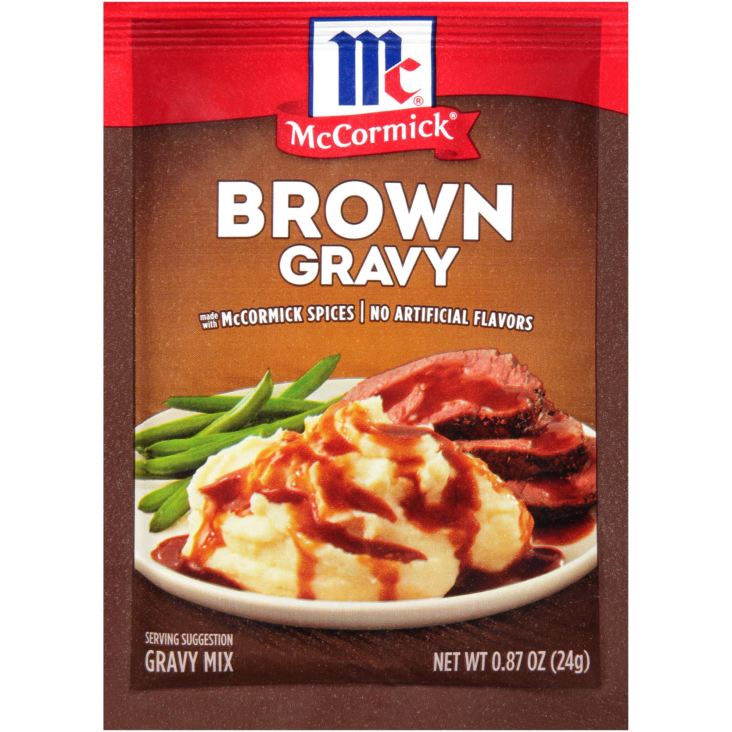 Mccormick Brown Gravy Mix - 0.87oz