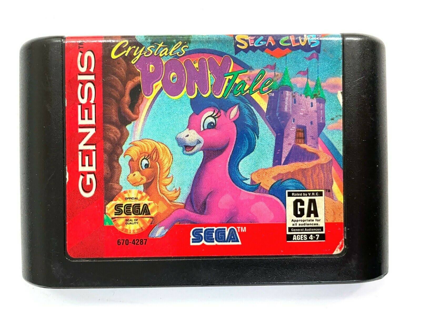 Crystal's Pony Tale - Sega Genesis