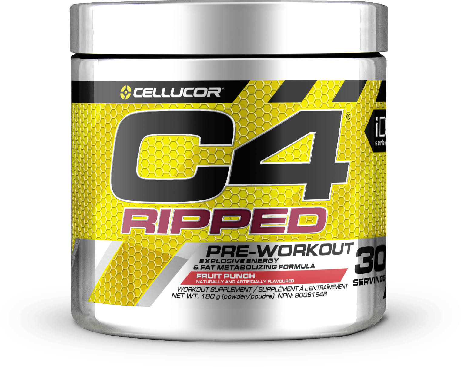 Cellucor C4 Ripped Pre-Workout Fruit Punch (30 Servings)