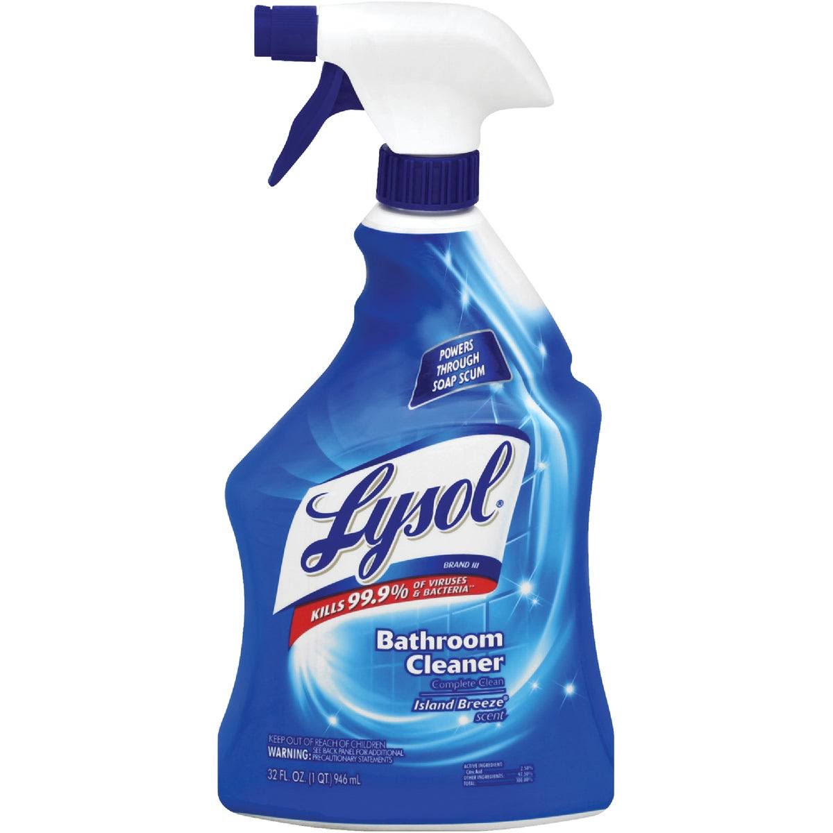 Lysol Bathroom Cleaner Spray - Island Breeze, 946ml