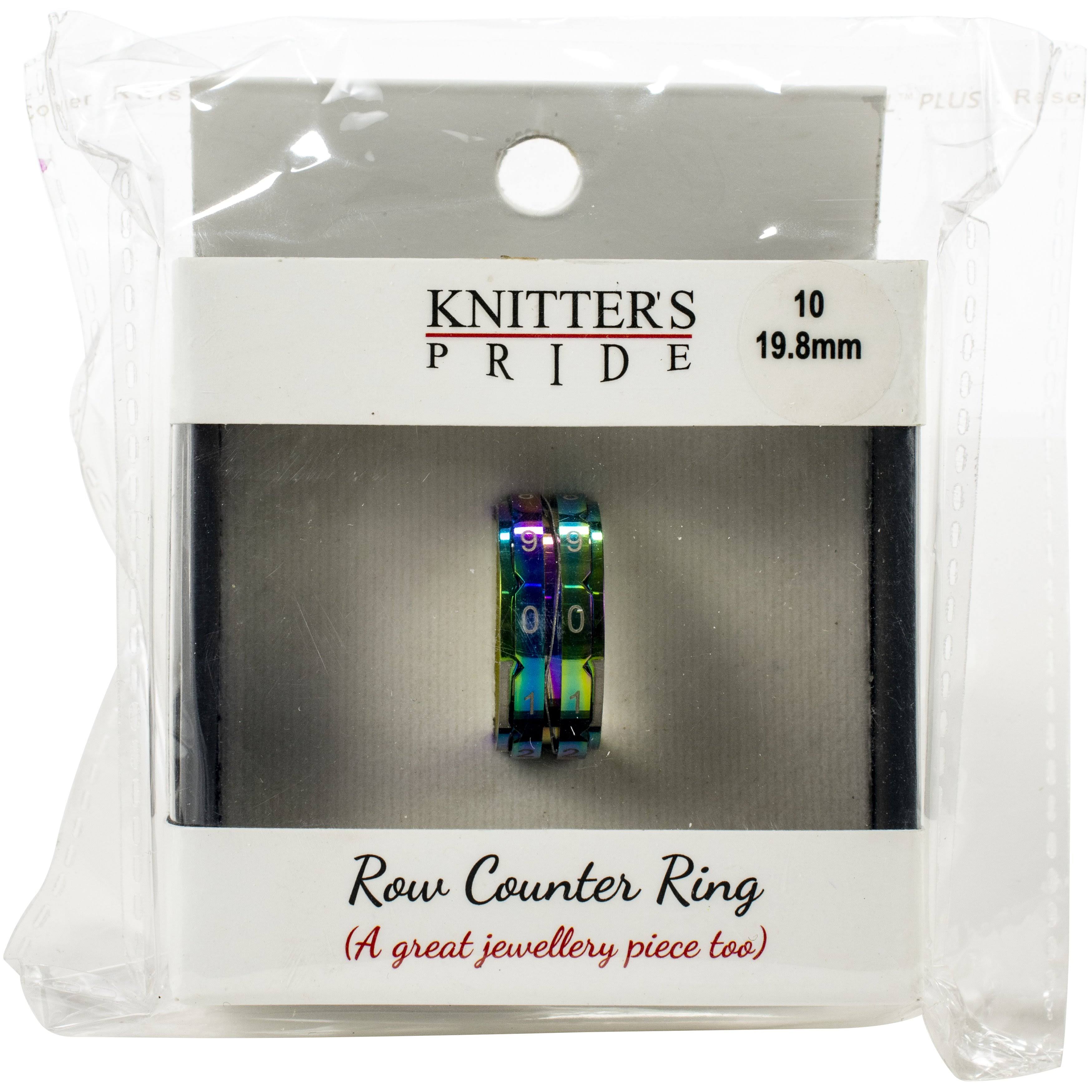 Knitter's Pride Rainbow Row counter Ring-Size 10: 19.8mm Diameter