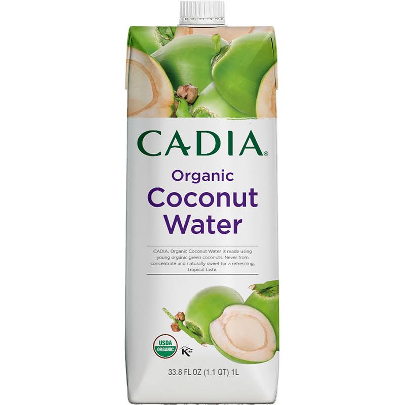 Cadia Coconut Water, Organic - 33.8 fl oz