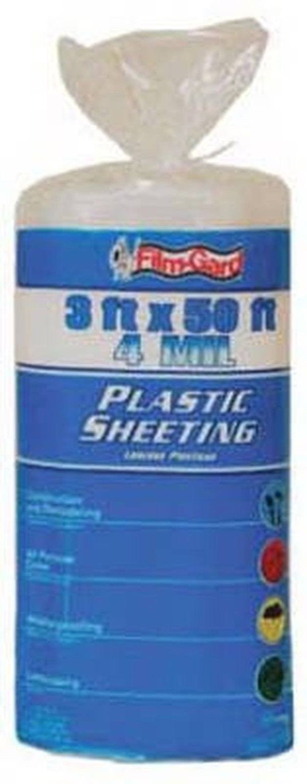 Film-Gard Polyethylene Sheeting - 4mil, Clear, 3' X 50'