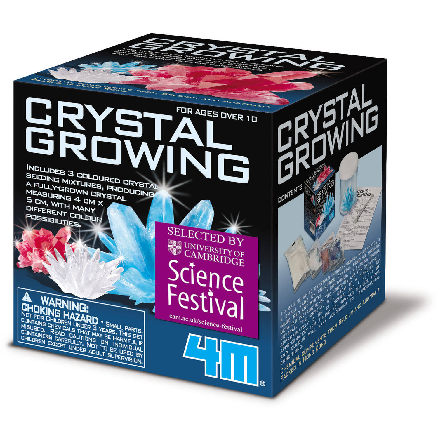 Toysmith 4M Science Series Crystal Growing Kit
