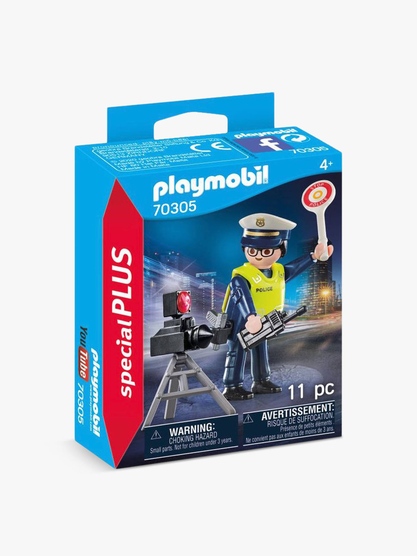 Playmobil 70305 Special Plus Police Officer with Speed Trap