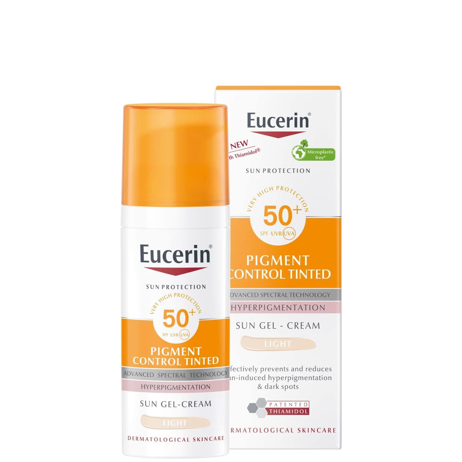 Eucerin Pigment Control Tinted Sun Gel-Cream SPF50+ Light 50ml