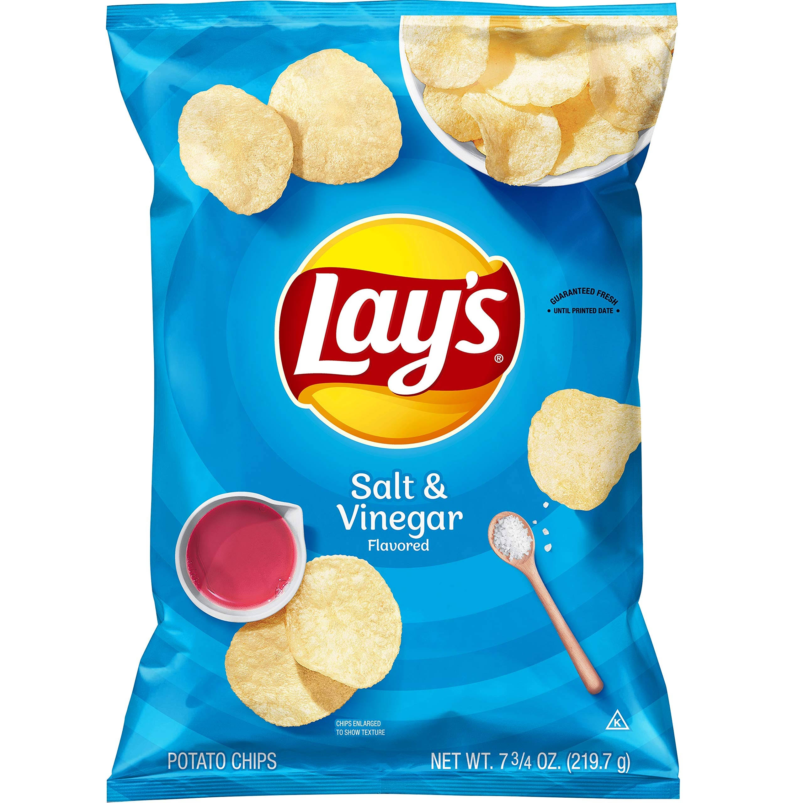 Lay’s Potato Chip - Salt & Vinegar, 7.75 Oz