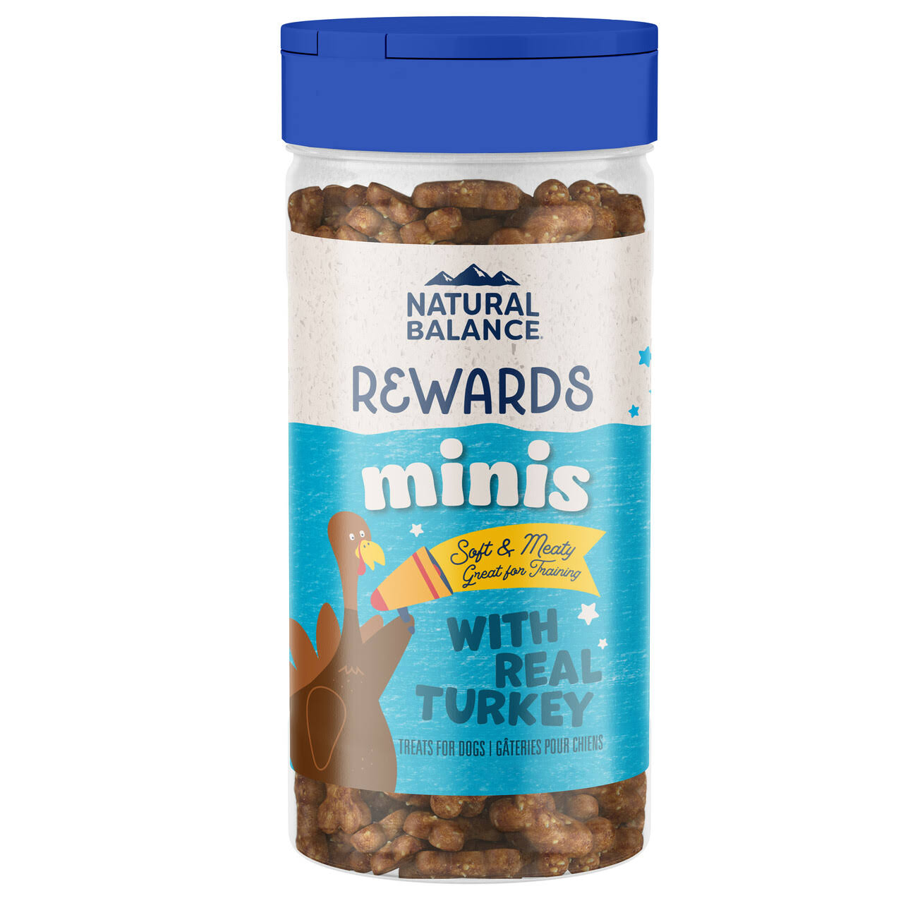 Natural Balance Limited Ingredient Diets Mini Rewards Turkey Formula Dog Treats 5.3 oz