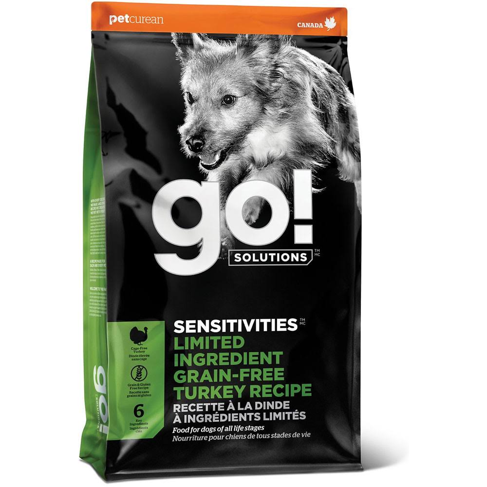 Go! Solutions Sensitivities Limited Ingredient Turkey Grain-Free Dry Dog Food, 3.5-Lb.