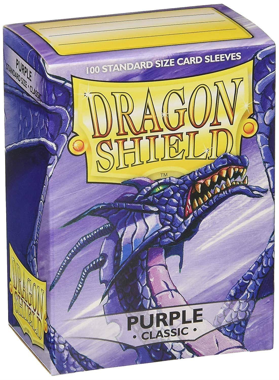 Dragon Shield Sleeves - 100 Pack, Purple