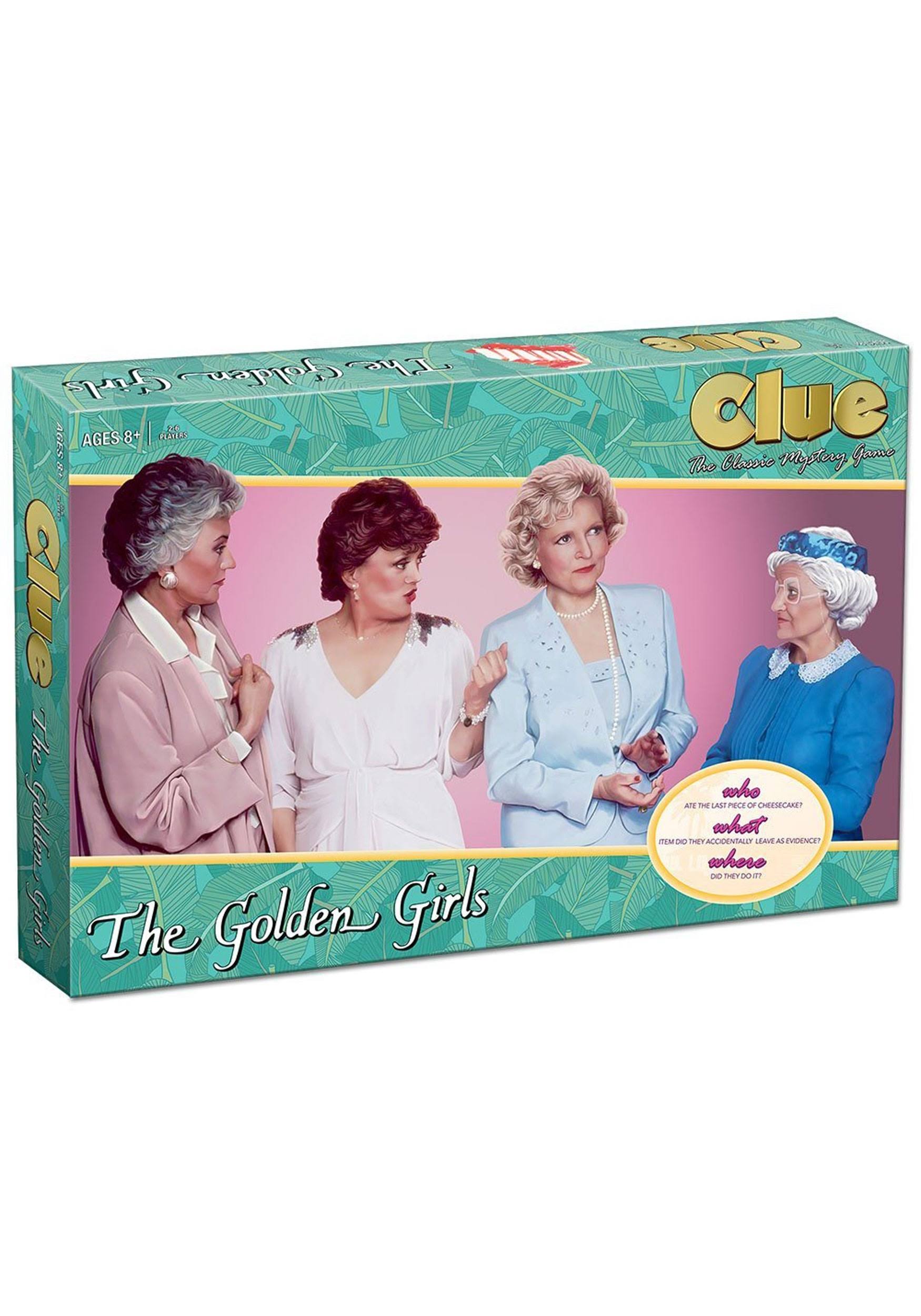 Usaopoly Clue The Golden Girls Mystery Game