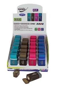 Eraser & Sharpener Combo Cube