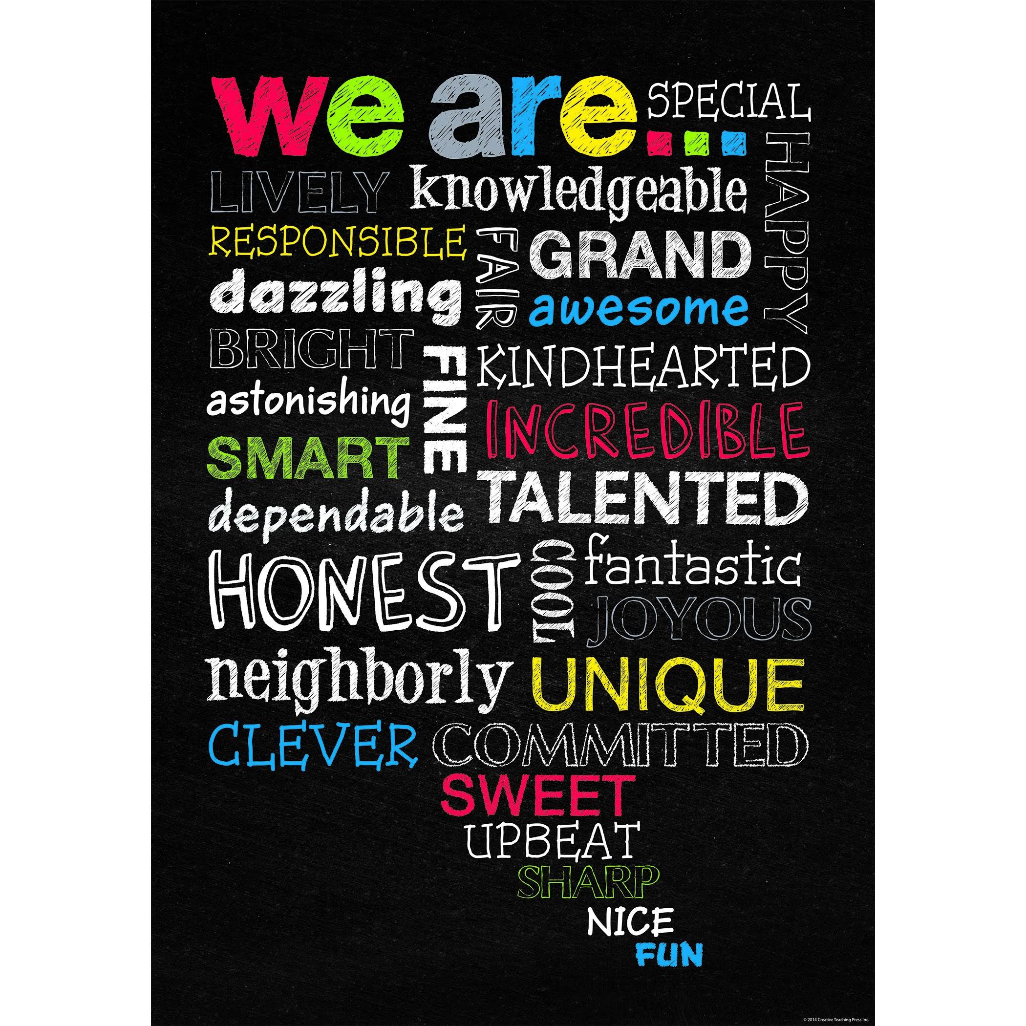 We Are... Inspire U Poster - Creative Teaching Press