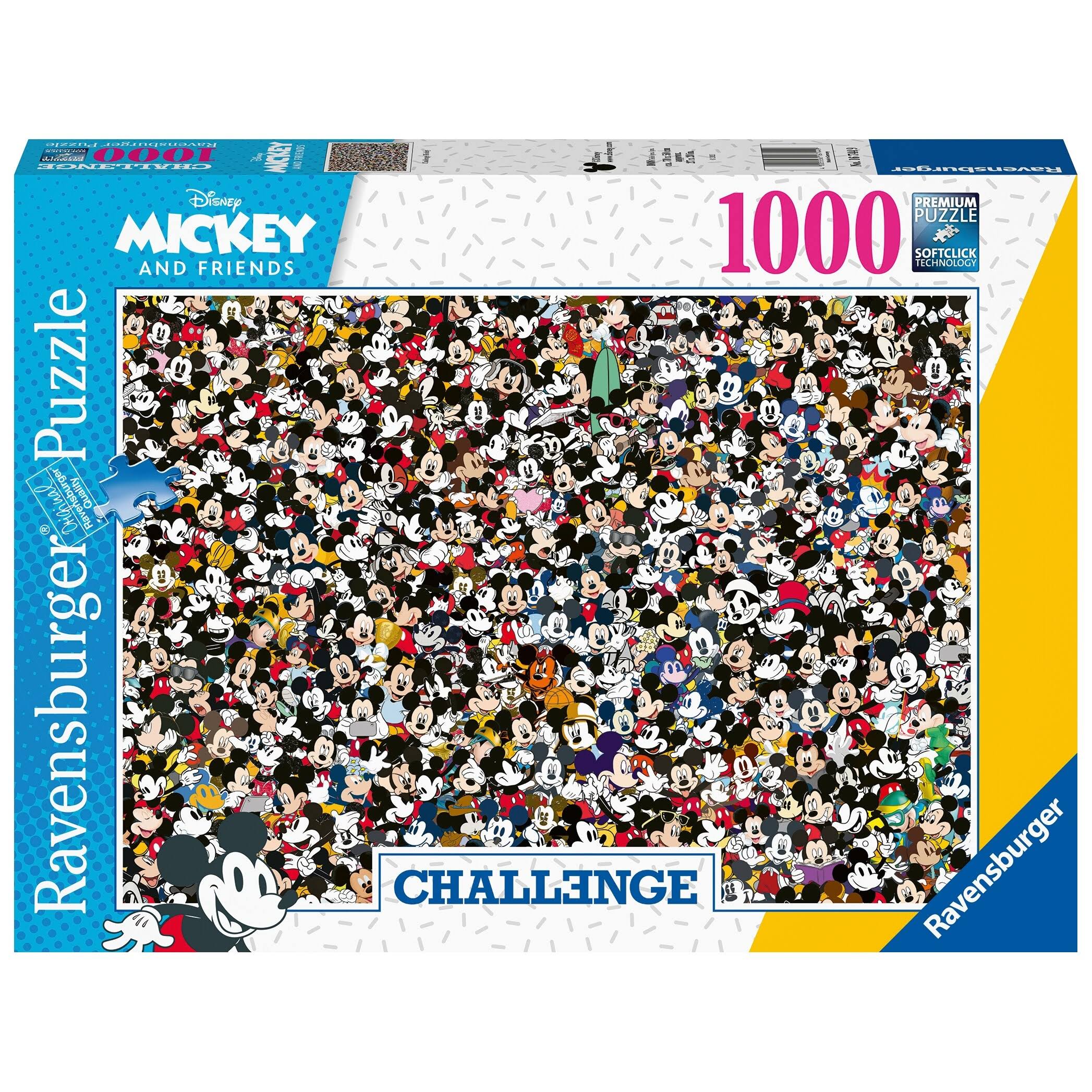 Ravensburger Challenge Puzzle Mickey 1000 Pieces Puzzle
