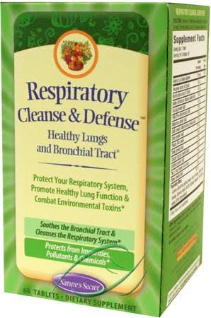 Respiratory Cleanse and Defence Supplement - 60 Tablets