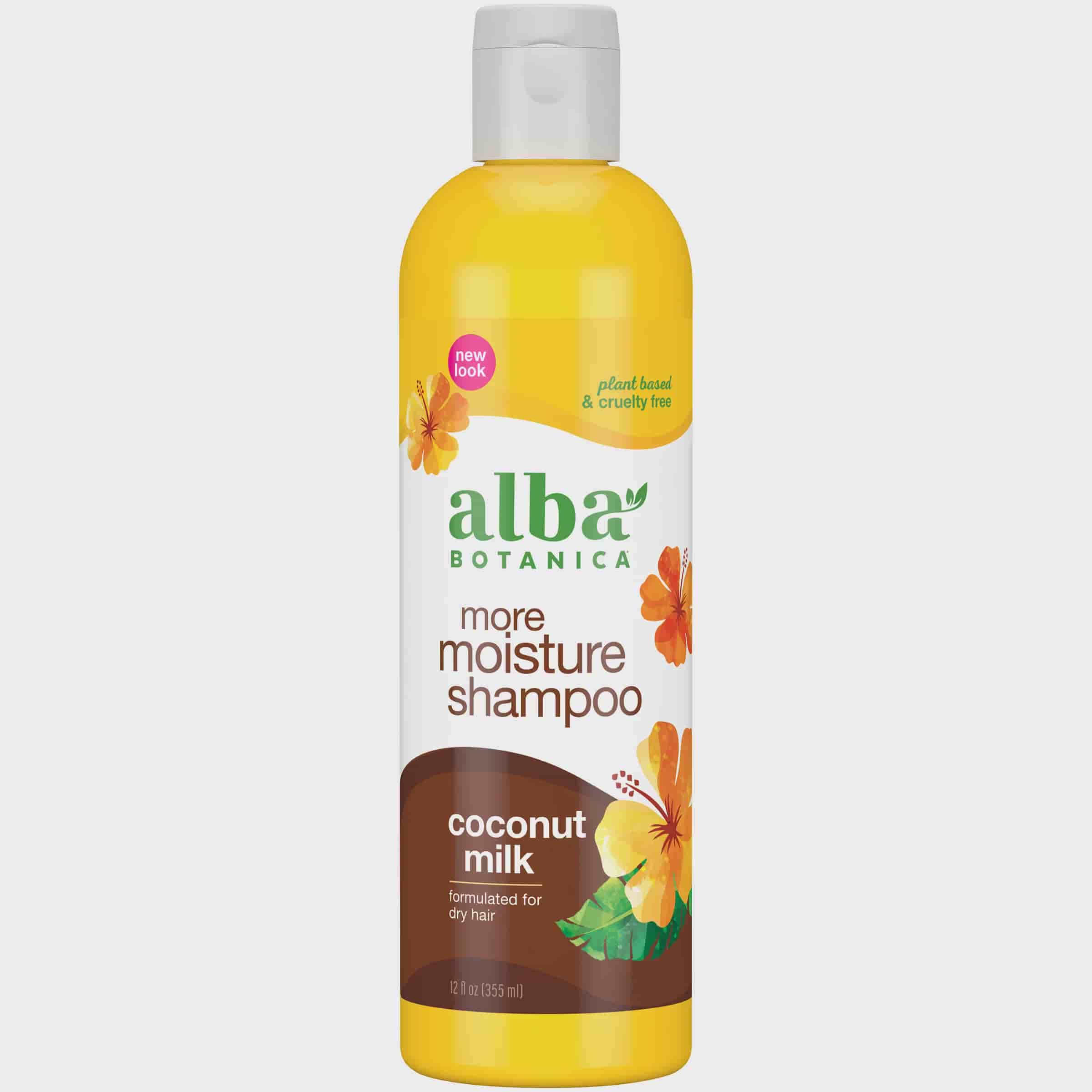 Alba Botanica Hawaiian Shampoo - Coconut Milk, 355ml