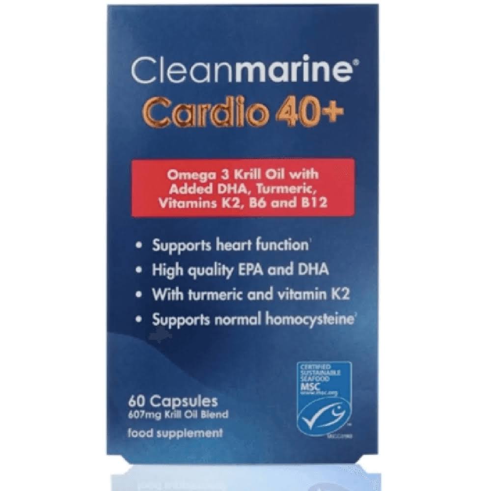 Cleanmarine Cardio 40+ 60 Capsules