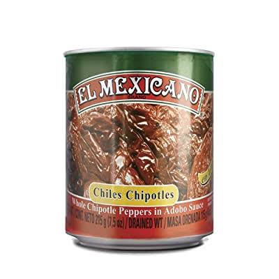 El Mexicano Chiles Chipotles - Peppers In Adobo Sauce, 7.5oz