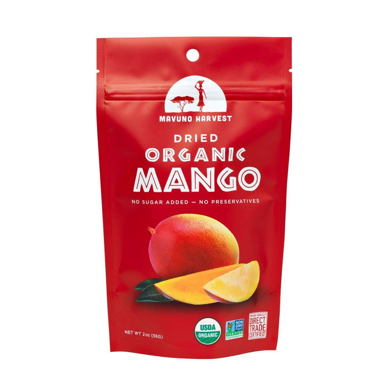 Mavuno Harvest Organic Dried Mango - 2oz