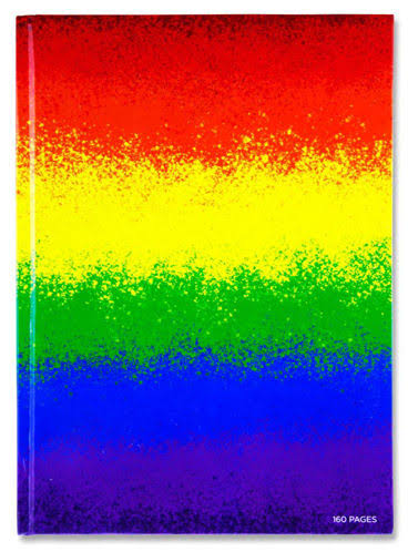 Premier Hardcover Notebook - Rainbow, A4
