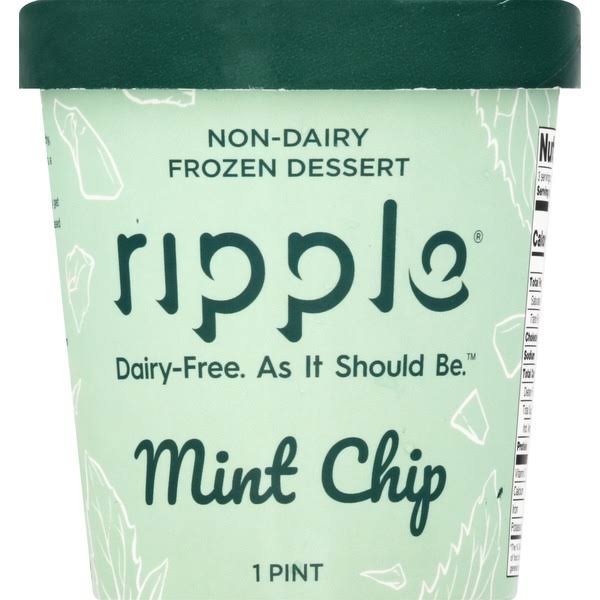 Ripple Frozen Dessert, Non-Dairy, Mint Chip - 1 pint