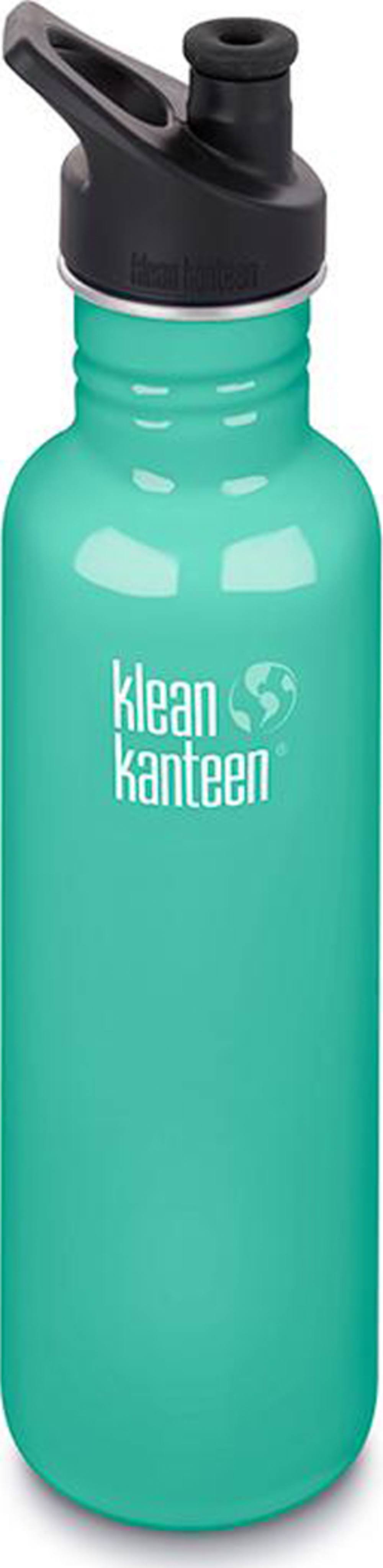 Klean Kanteen Classic Stainless Steel Water Bottle - Sea Crest, 27oz