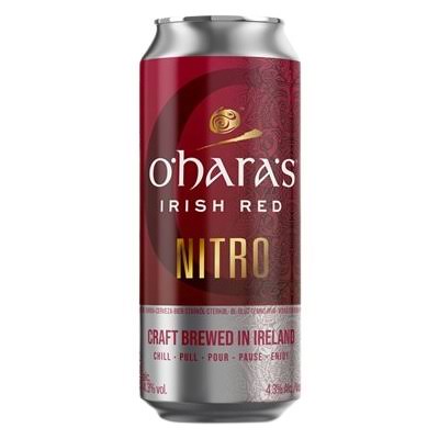 O'Haras Irish Craft Nitro Red Ale Can 440ml