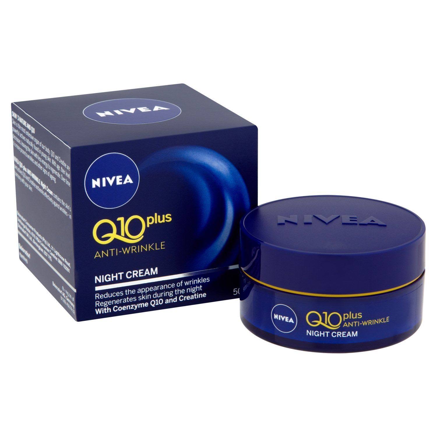 NIVEA Q10plus Anti-Wrinkle Night Cream - 50ml