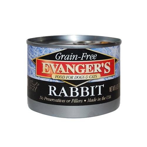 Evanger's Grain-Free Rabbit Canned Food for Dogs & Cats