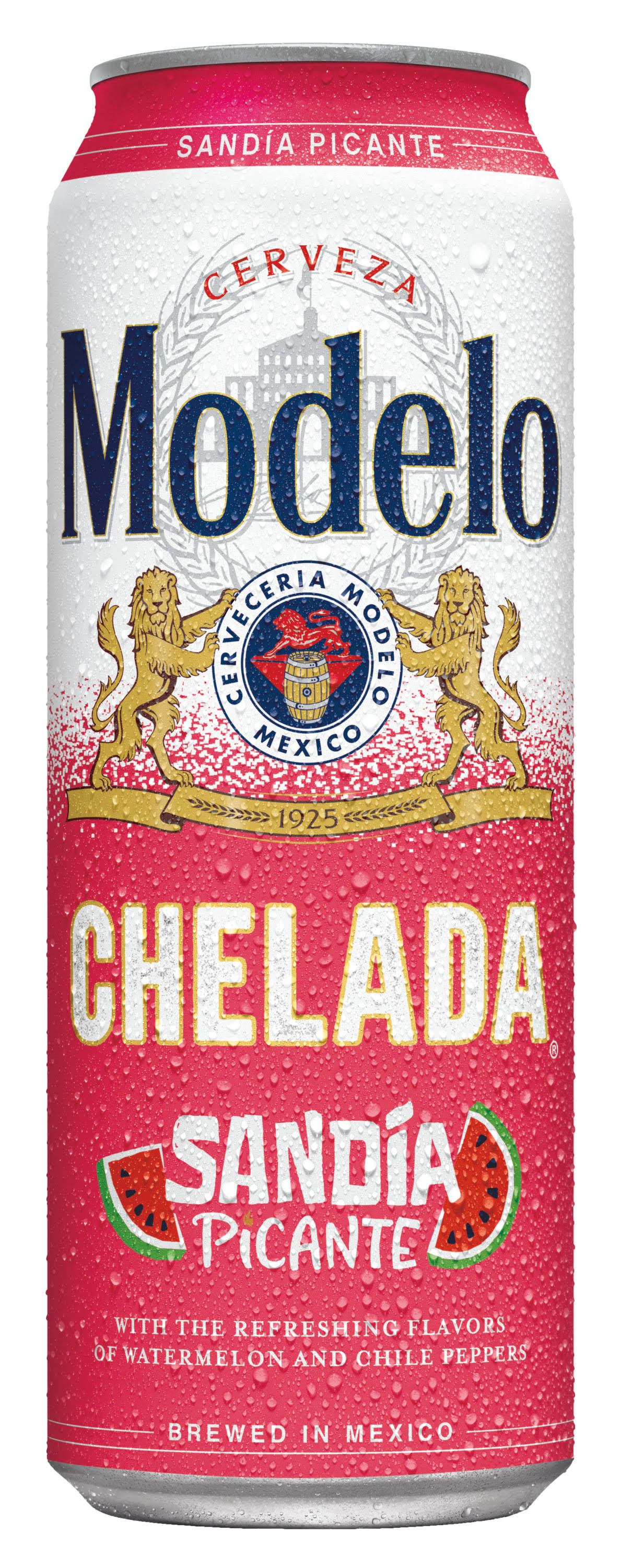Modelo Chelada Sandia Picante Mexican Flavored Beer 24oz