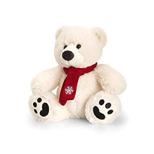 New Plush Scarf Teddy Bear Grid Heart Stuffed Animal Soft Toys Doll Gift 20-60Cm 