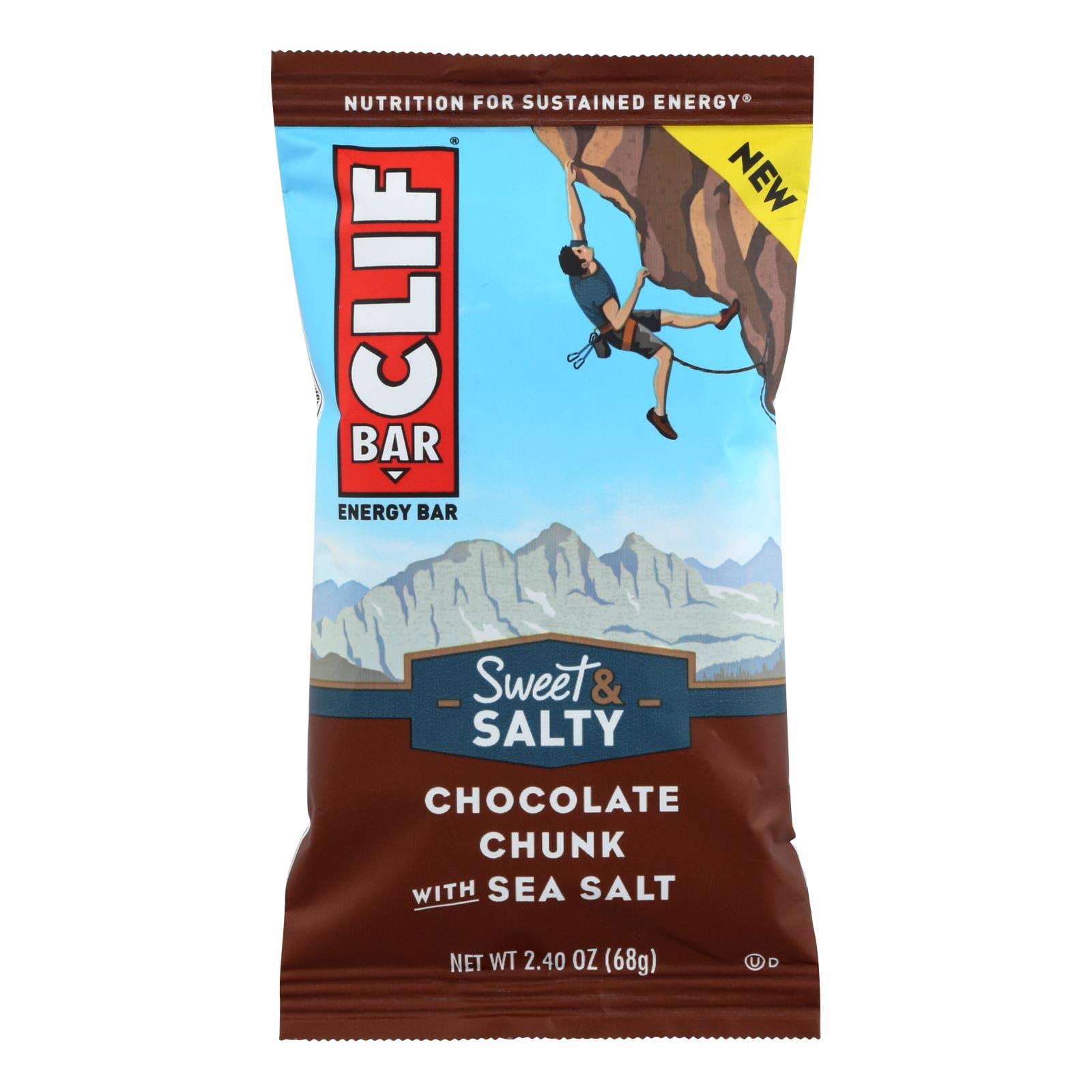 Clif Chocolate Chunk with Sea Salt, 2.4 Ounce