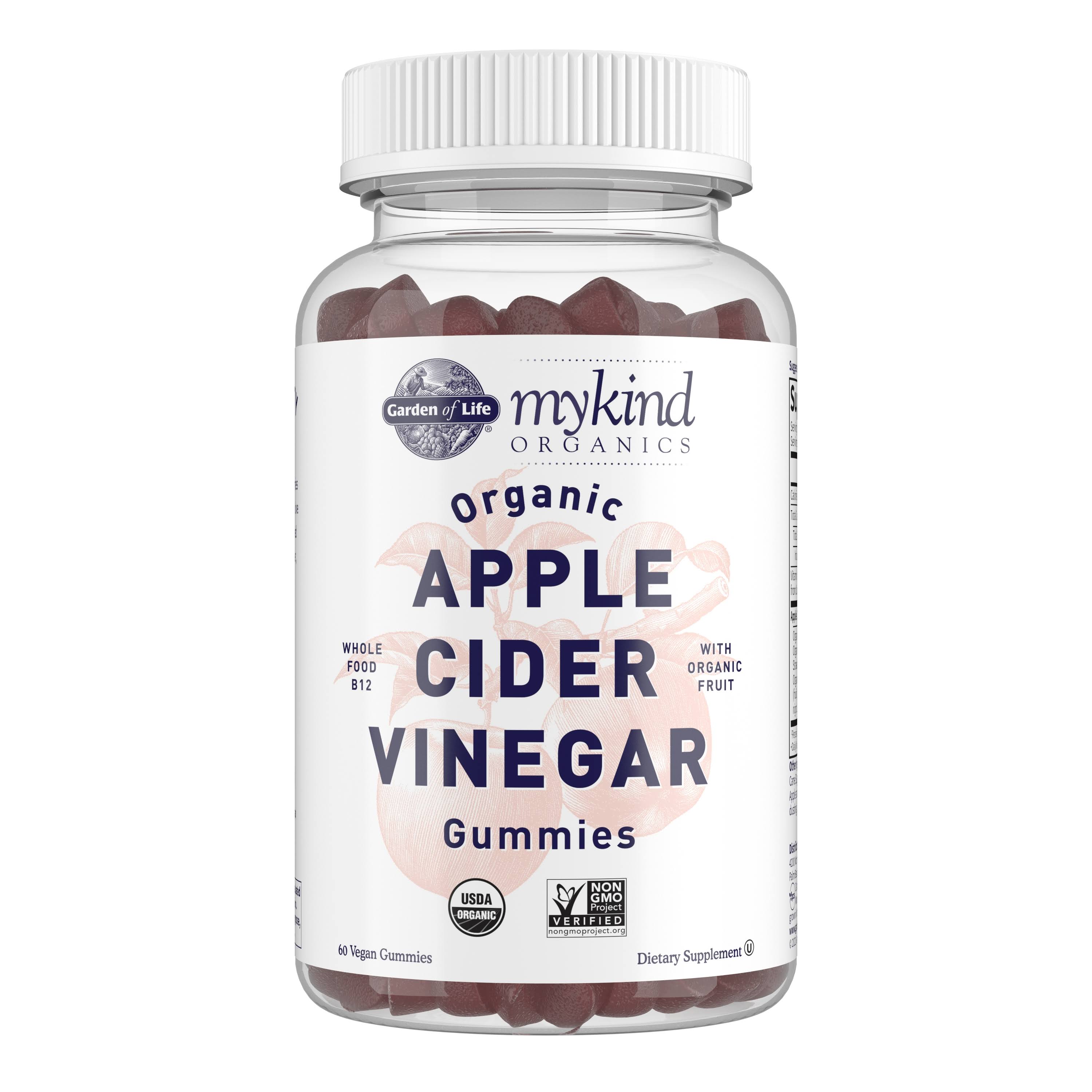 Apple Cider Vinegar - mykind Organics - 60 Gummies - Garden of Life