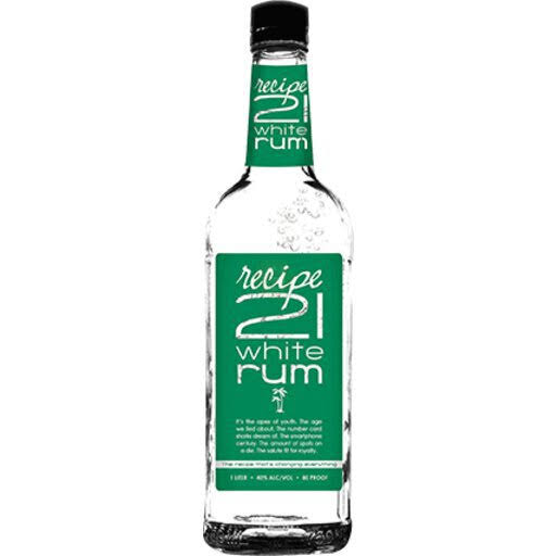Recipe 21 White Rum - 1.75 L