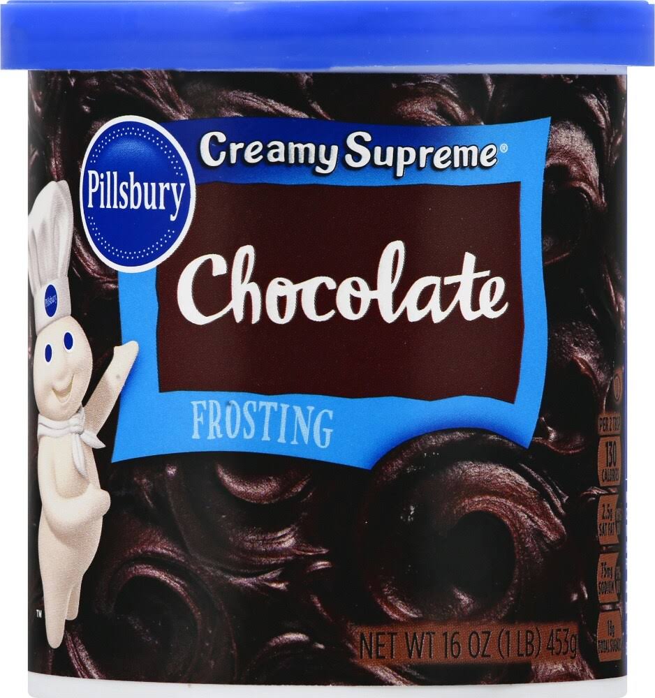 Pillsbury Creamy Supreme Frosting, Chocolate - 16 oz