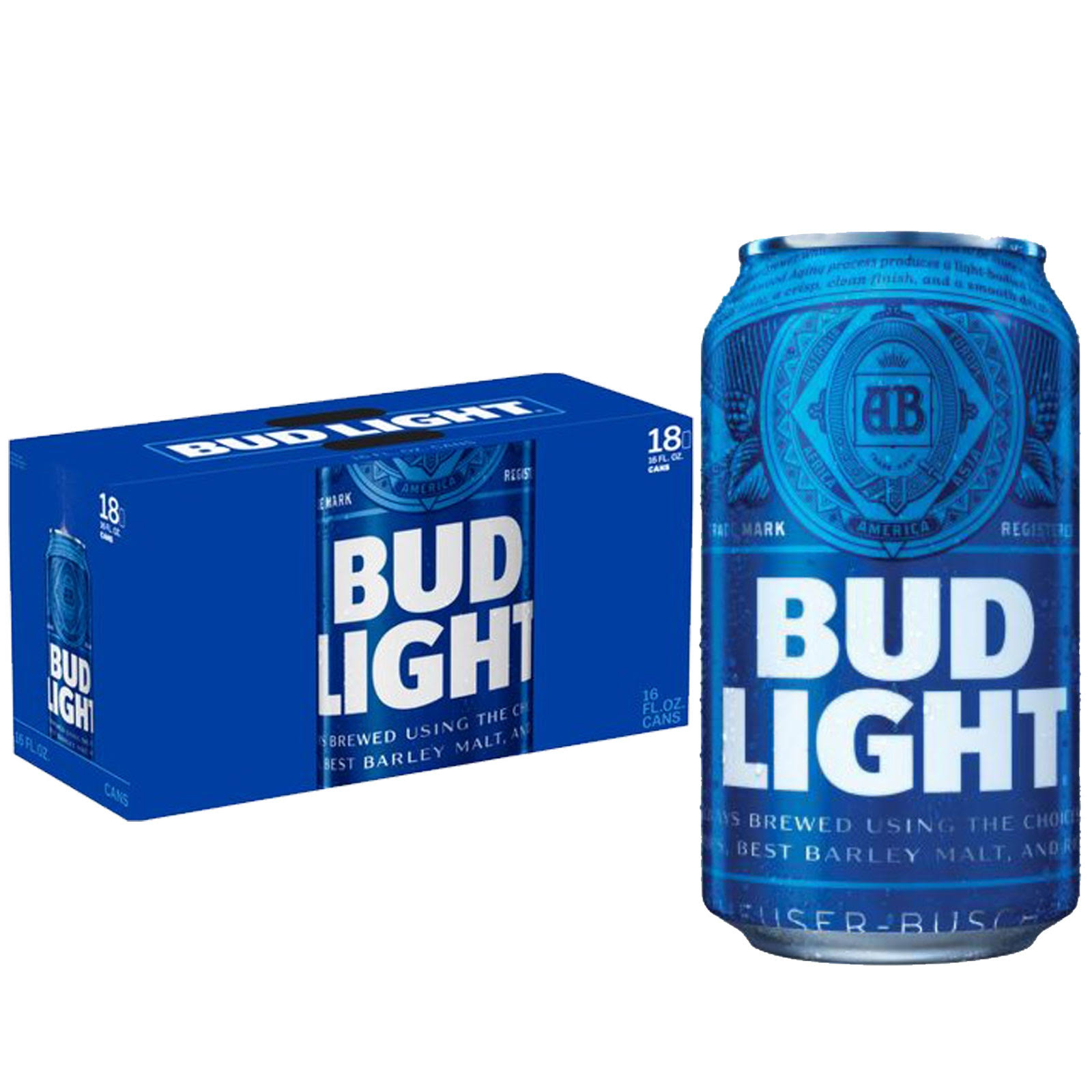 Bud Light Beer - 18pk, 16oz