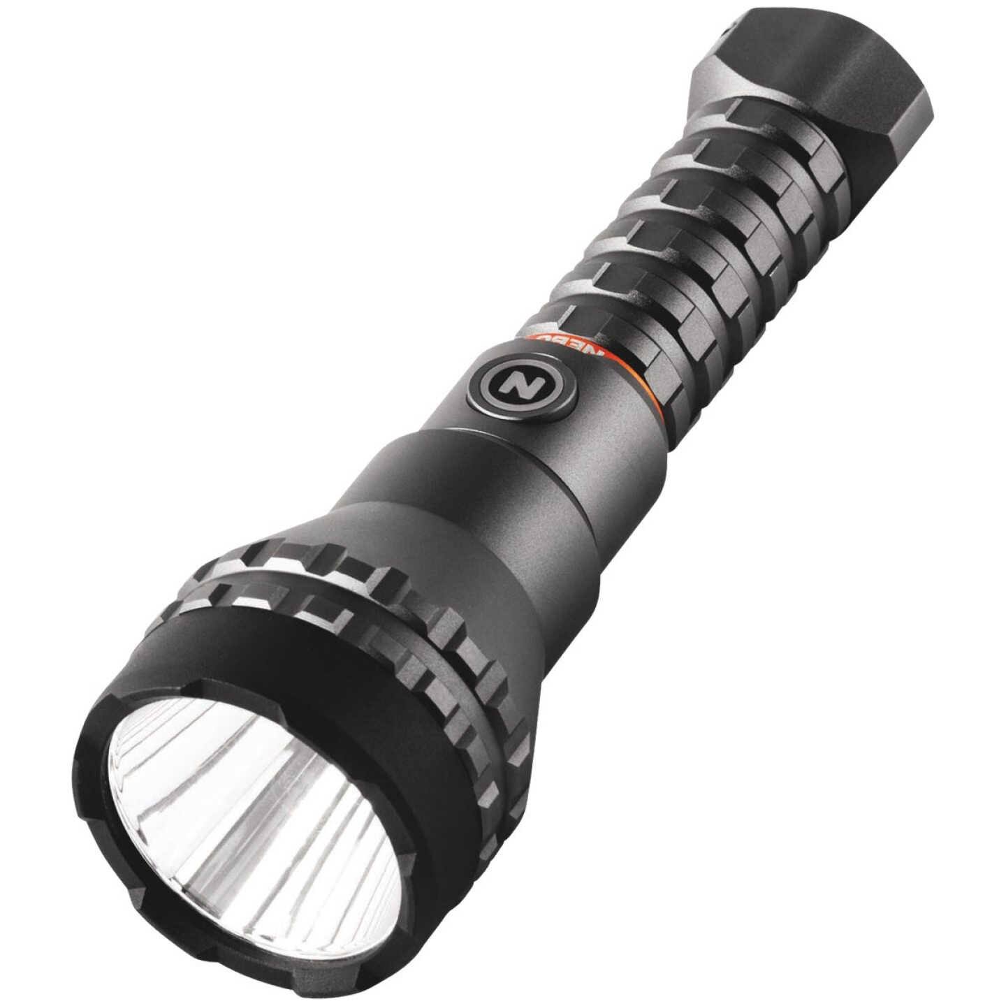 Nebo Luxtreme 500-Lumen LED Flashlight –Bright Rechargeable Flashlight With 4 Light Modes, Water Resistance, Half Mile Light Beam, Storm Gray